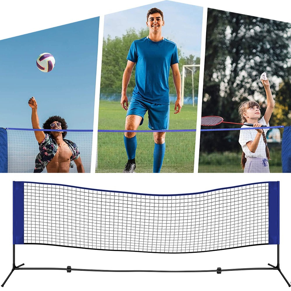 Plasă sport reglabilă pe înălțime, pentru mai multe sporturi-3