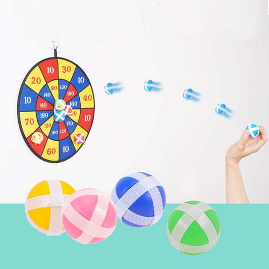 Joc de darts bord cu bile autoadezive-1